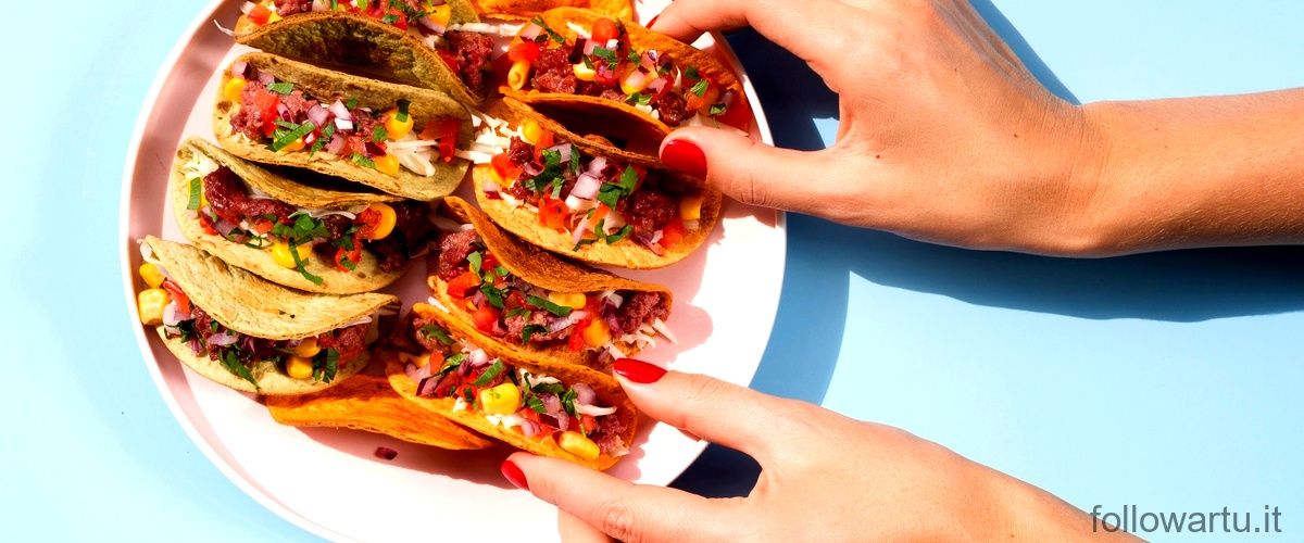 I tacos: un viaggio culinario tra sapori e tradizioni