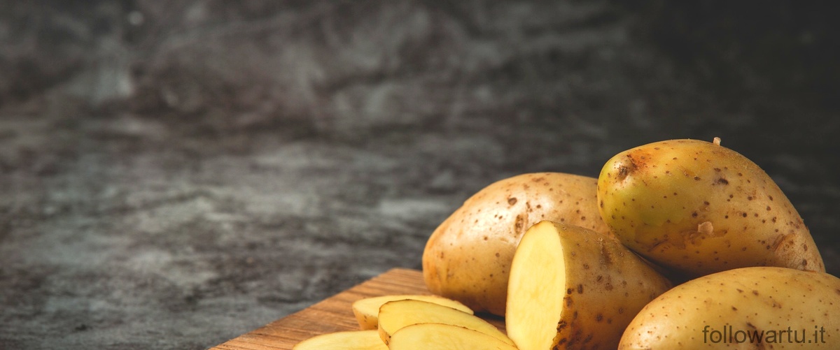 Qual è la differenza tra le patate gialle e le patate rosse?