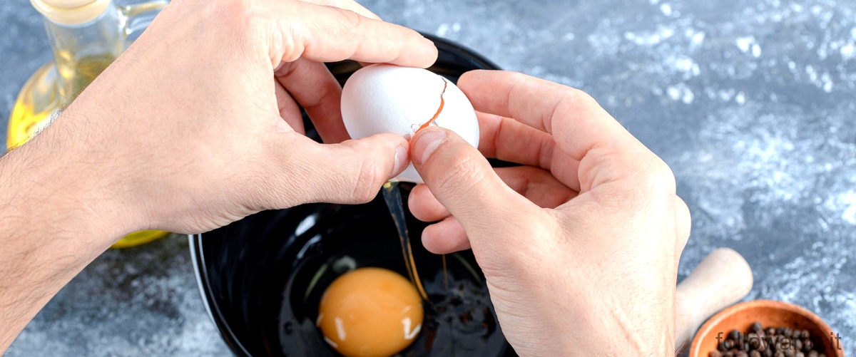 Calorie uovo sbattuto: valori nutrizionali e informazioni