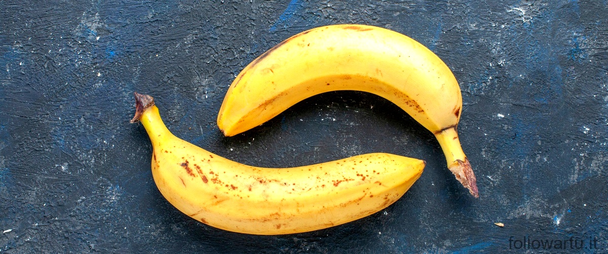 Quanti grammi sono 100 grammi di banana?