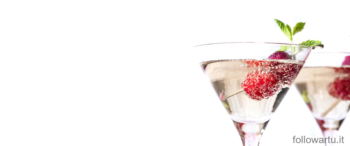 Quanti tipi di cocktail Martini esistono?