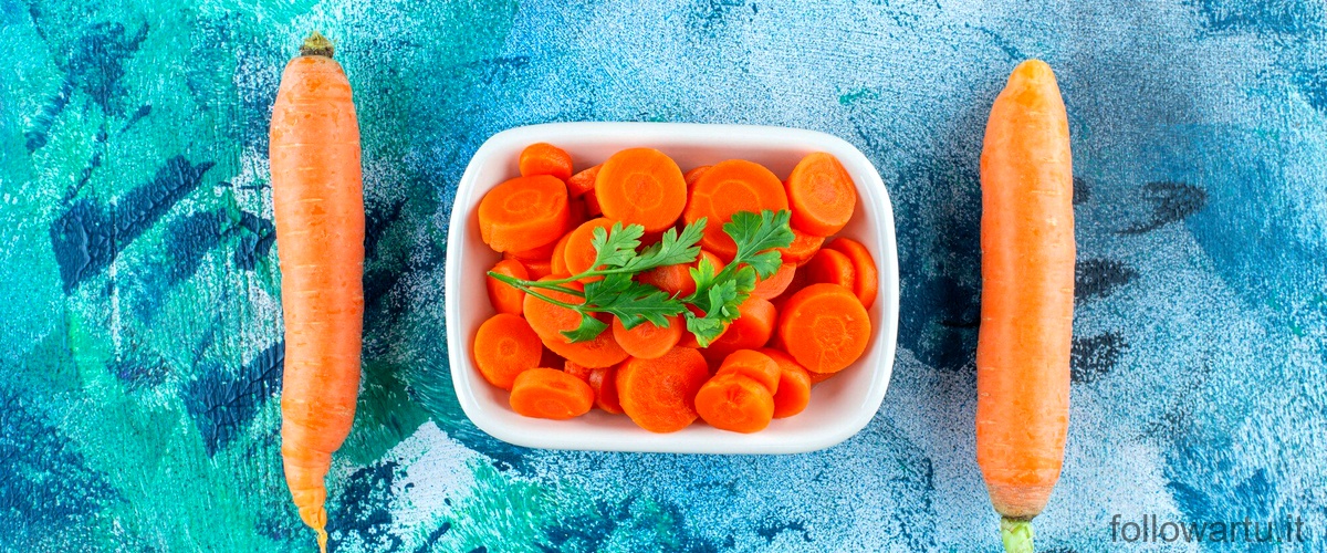 Quanto tempo si mantengono le carote in frigo?